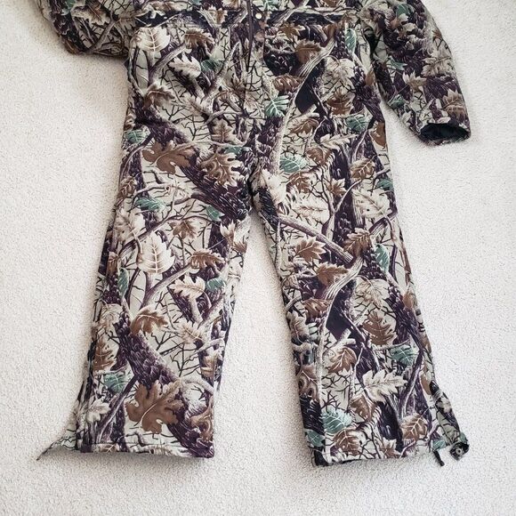 Master Sportsmans Prestige Insulated Camo Coveralls Mens XXL Hunting Winter - Picture 3 of 12